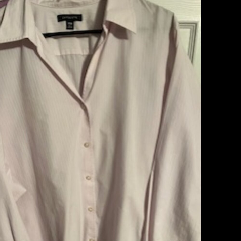 Lands' End Pink Blouse